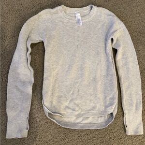 Ivivva Light Gray Sweater - Kids Size 8